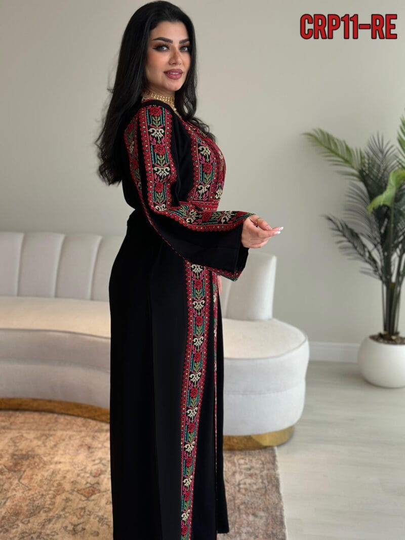 ⁦جلابية 3 عروق تطريز أردني⁩ - الصورة ⁦2⁩