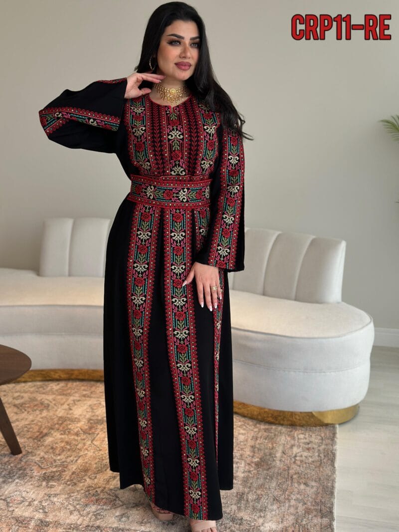 جلابية 3 عروق تطريز أردني