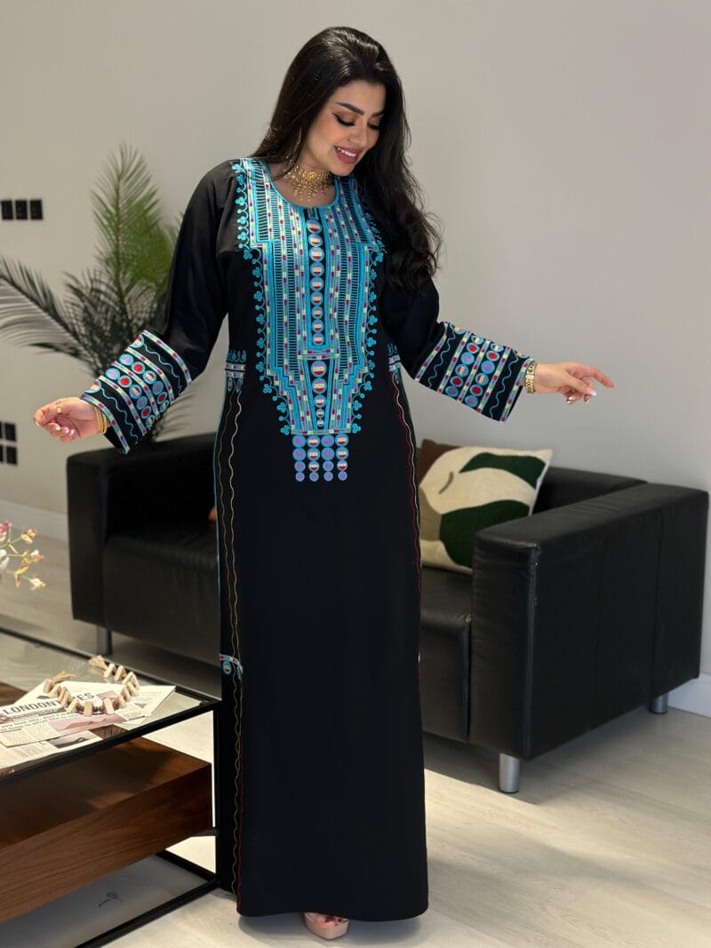 ⁦جلابية مكس عسيري فلسطيني⁩ - الصورة ⁦4⁩