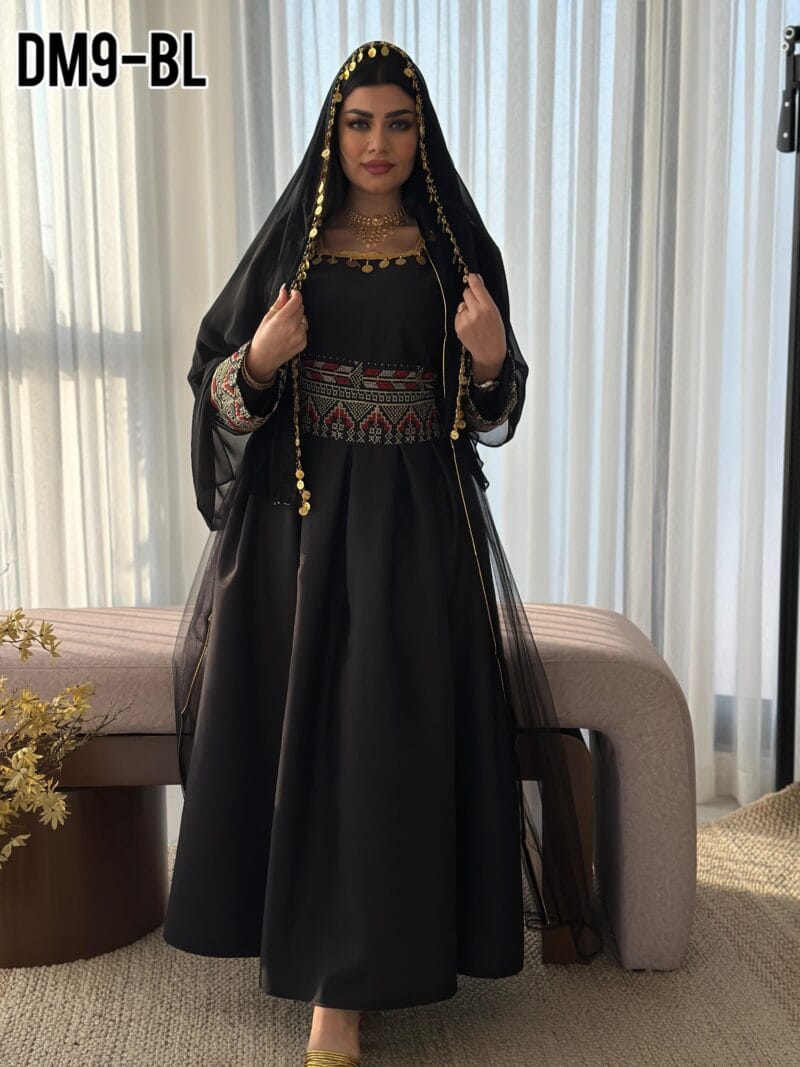 فستان تطريز شمالي