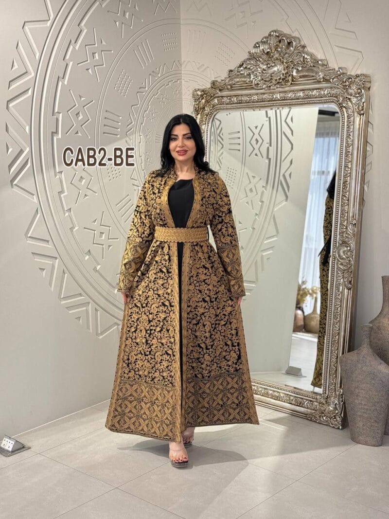 ⁦طقم تطريز أغباني قطعتين⁩ - الصورة ⁦5⁩