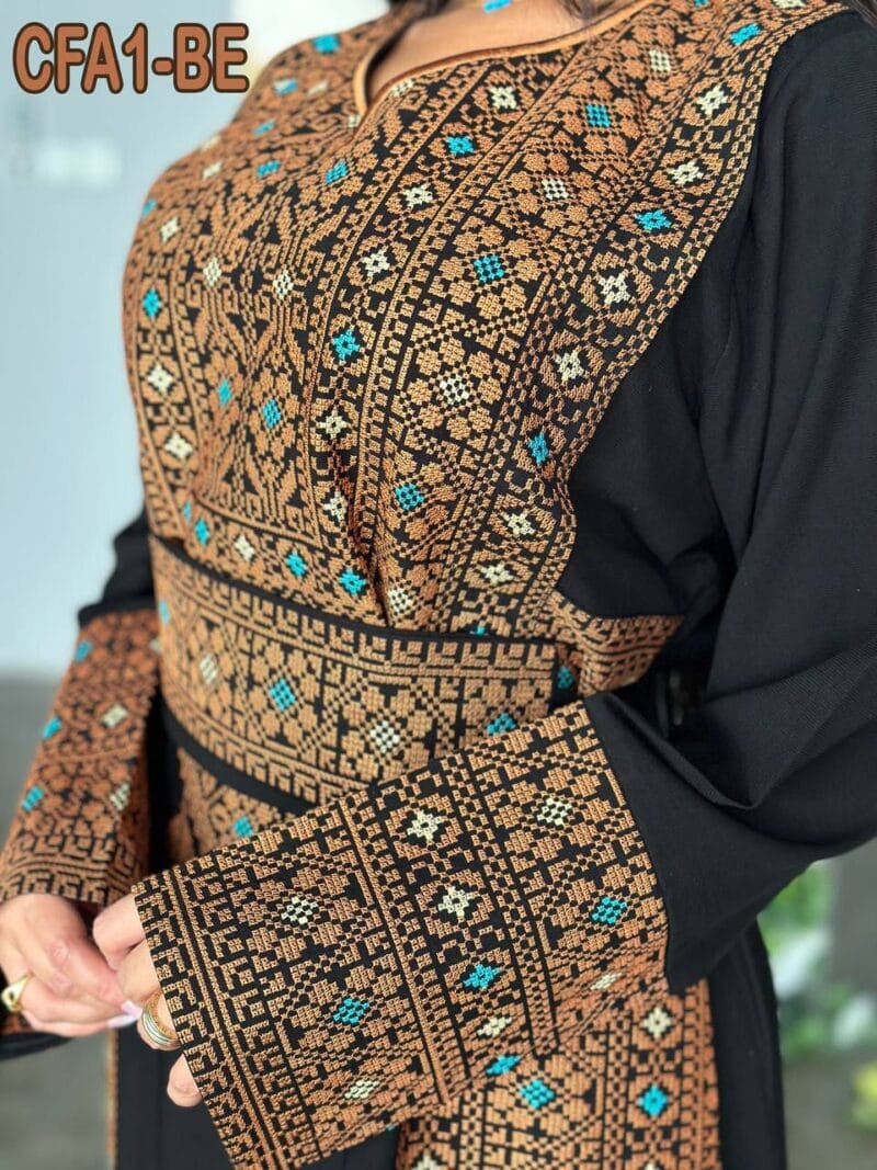 ⁦كريب فلاحي تطريز امام⁩ - الصورة ⁦9⁩