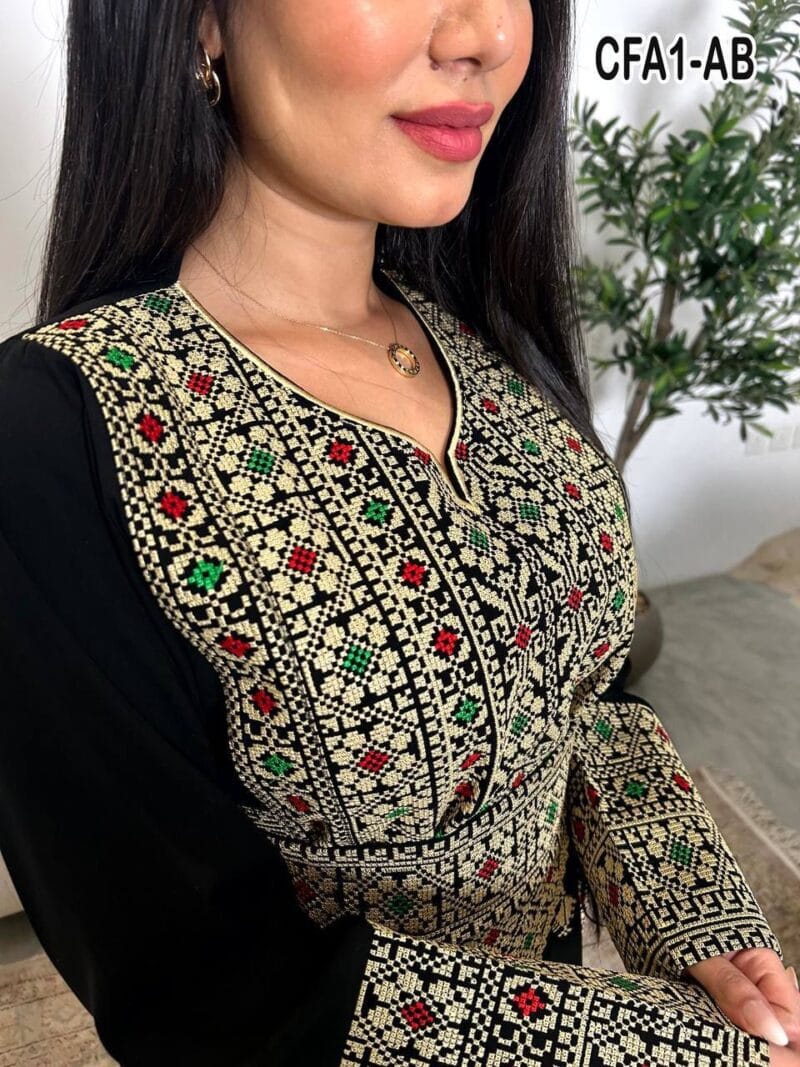 ⁦كريب فلاحي تطريز امام⁩ - الصورة ⁦5⁩