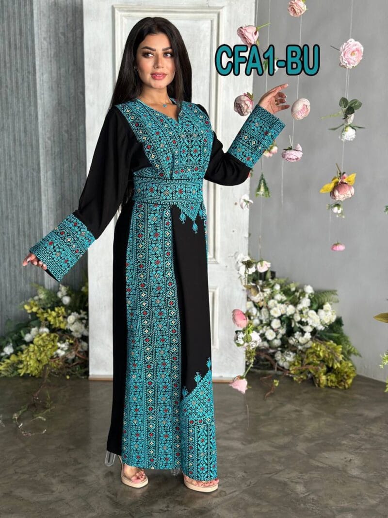 ⁦كريب فلاحي تطريز امام⁩ - الصورة ⁦2⁩