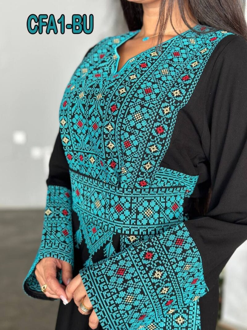 ⁦كريب فلاحي تطريز امام⁩ - الصورة ⁦3⁩