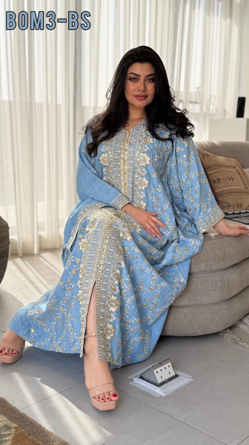 ⁦خليجي الماس تطريز يدوي⁩ - الصورة ⁦2⁩