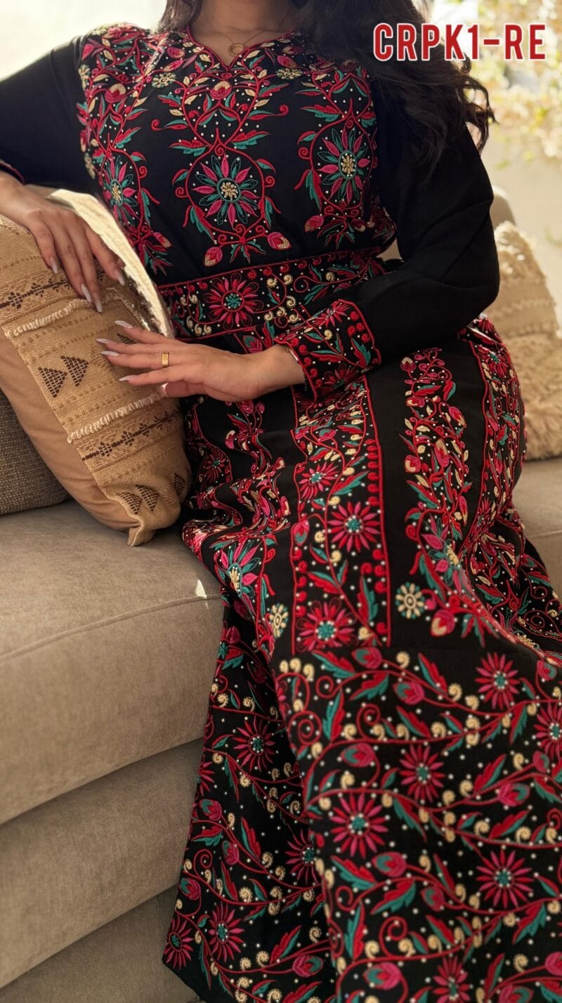 ⁦فستان ملكي تطريز اردني⁩ - الصورة ⁦6⁩