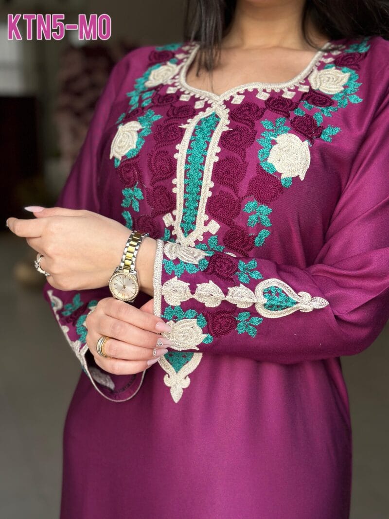 ⁦جلابية قطن تطريز⁩ - الصورة ⁦6⁩