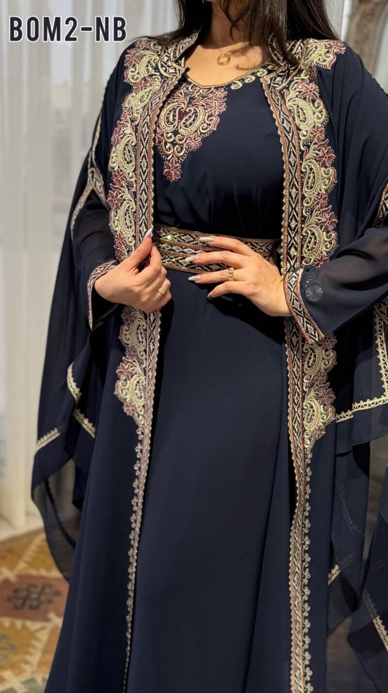 قفطان ملكي قطعتين تطريز