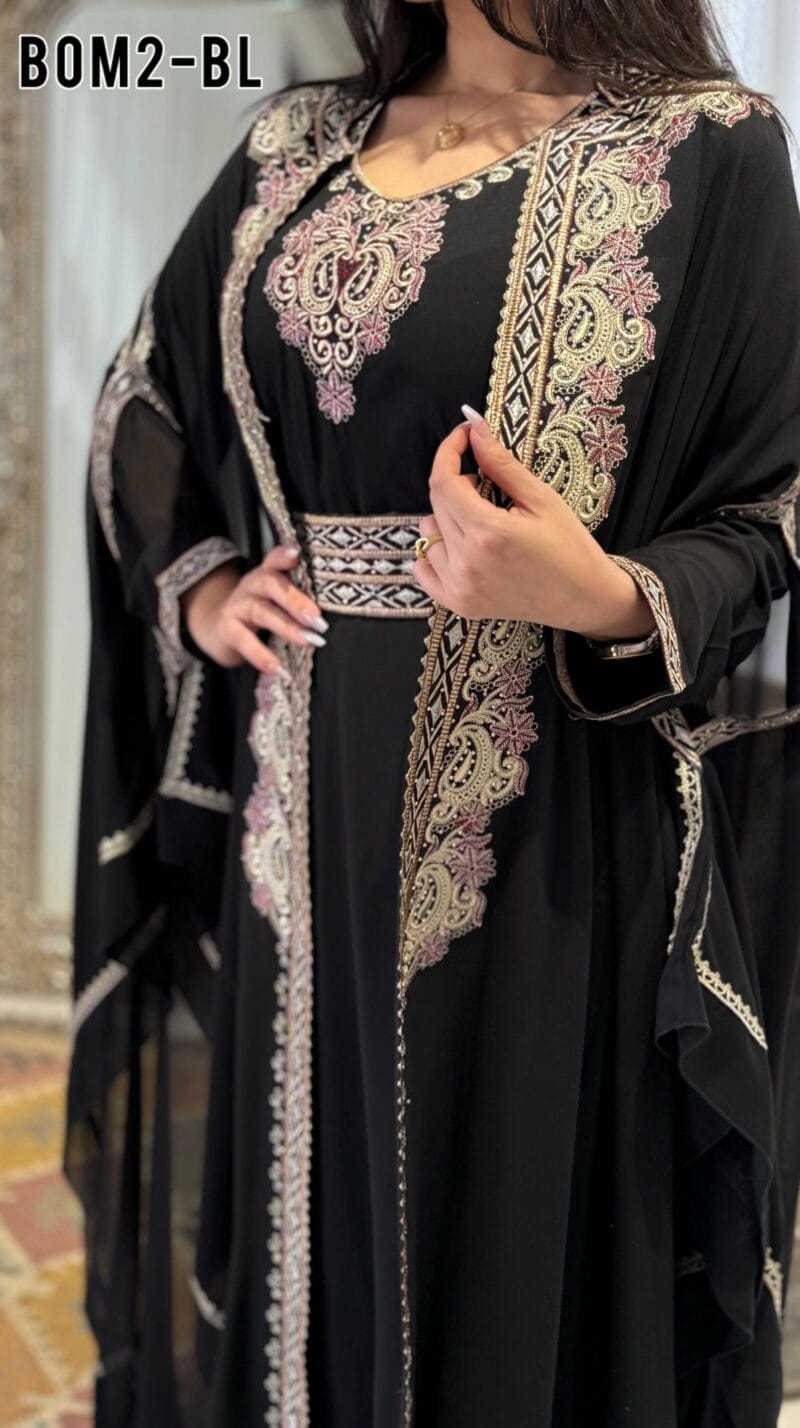 قفطان ملكي قطعتين تطريز