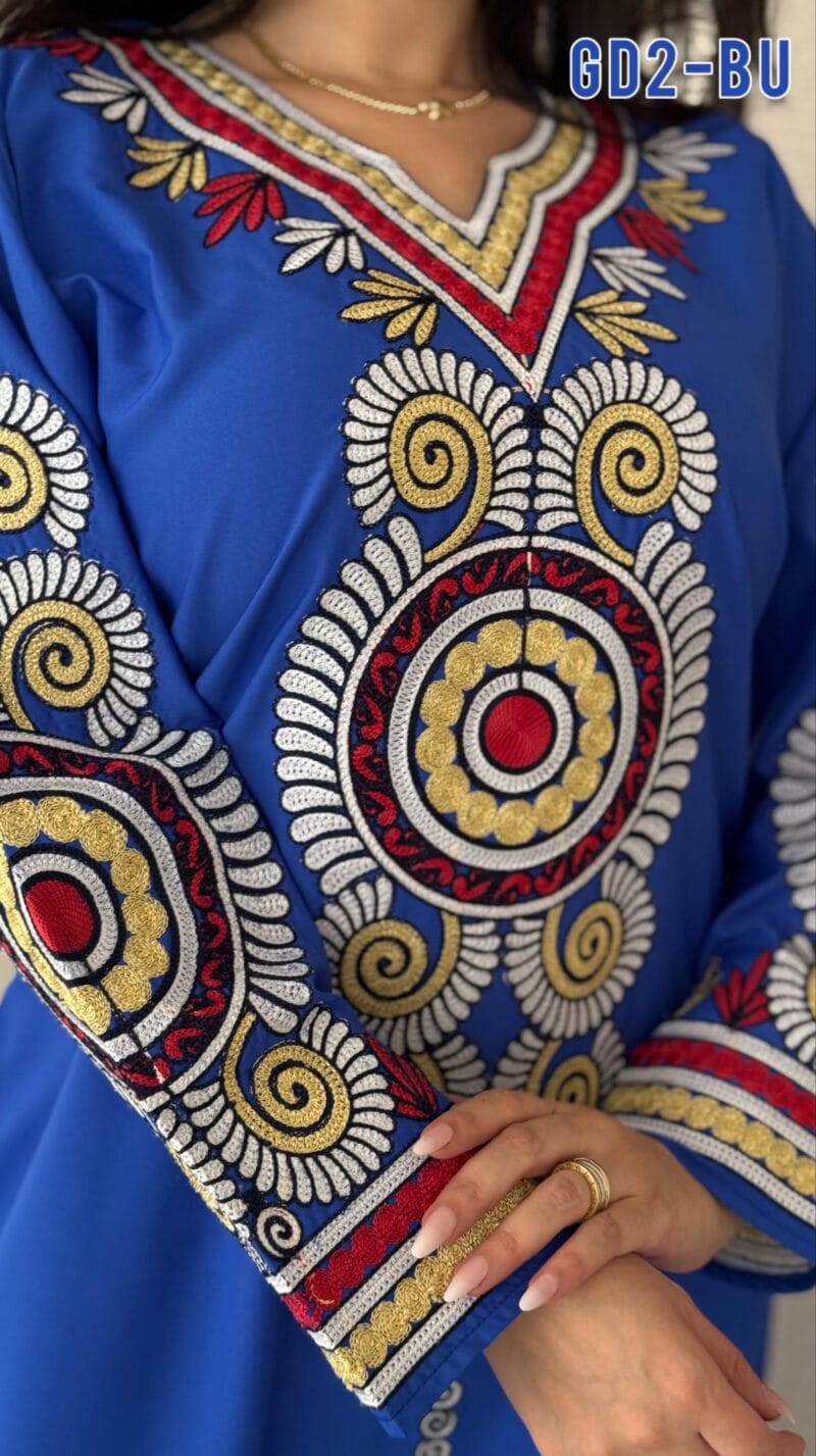 جلابية فوري صيفي تطريز