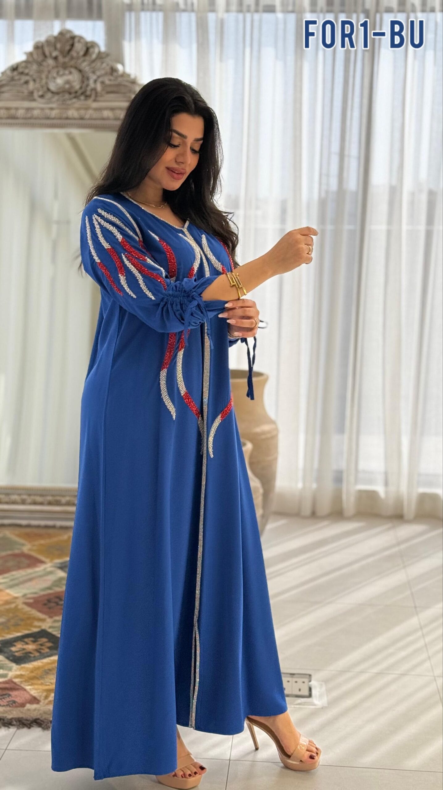 جلابية فلة شك يدوي