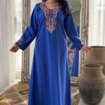 جلابية فوري صيفية مطرزة