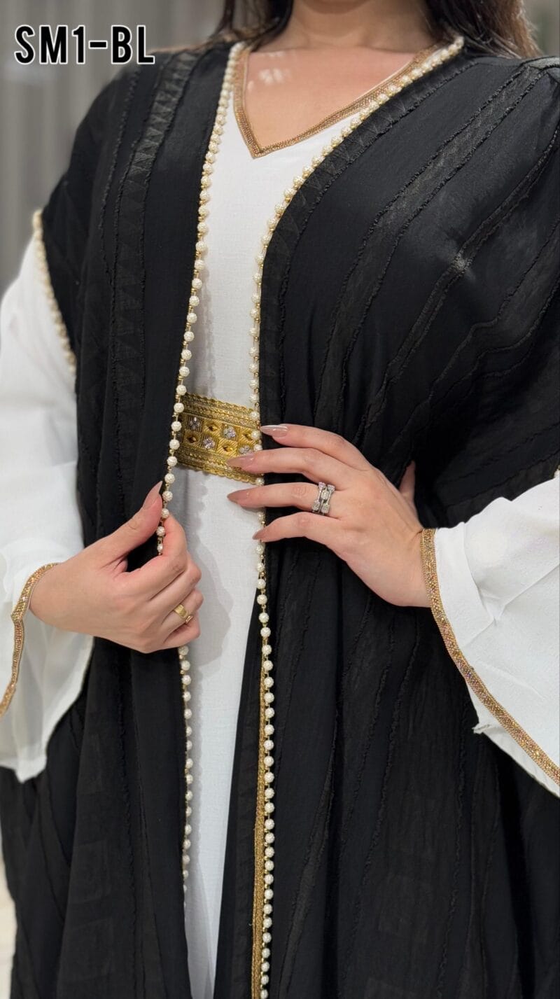 ⁦فستان كريستال قطعتين أنيق⁩ - الصورة ⁦9⁩