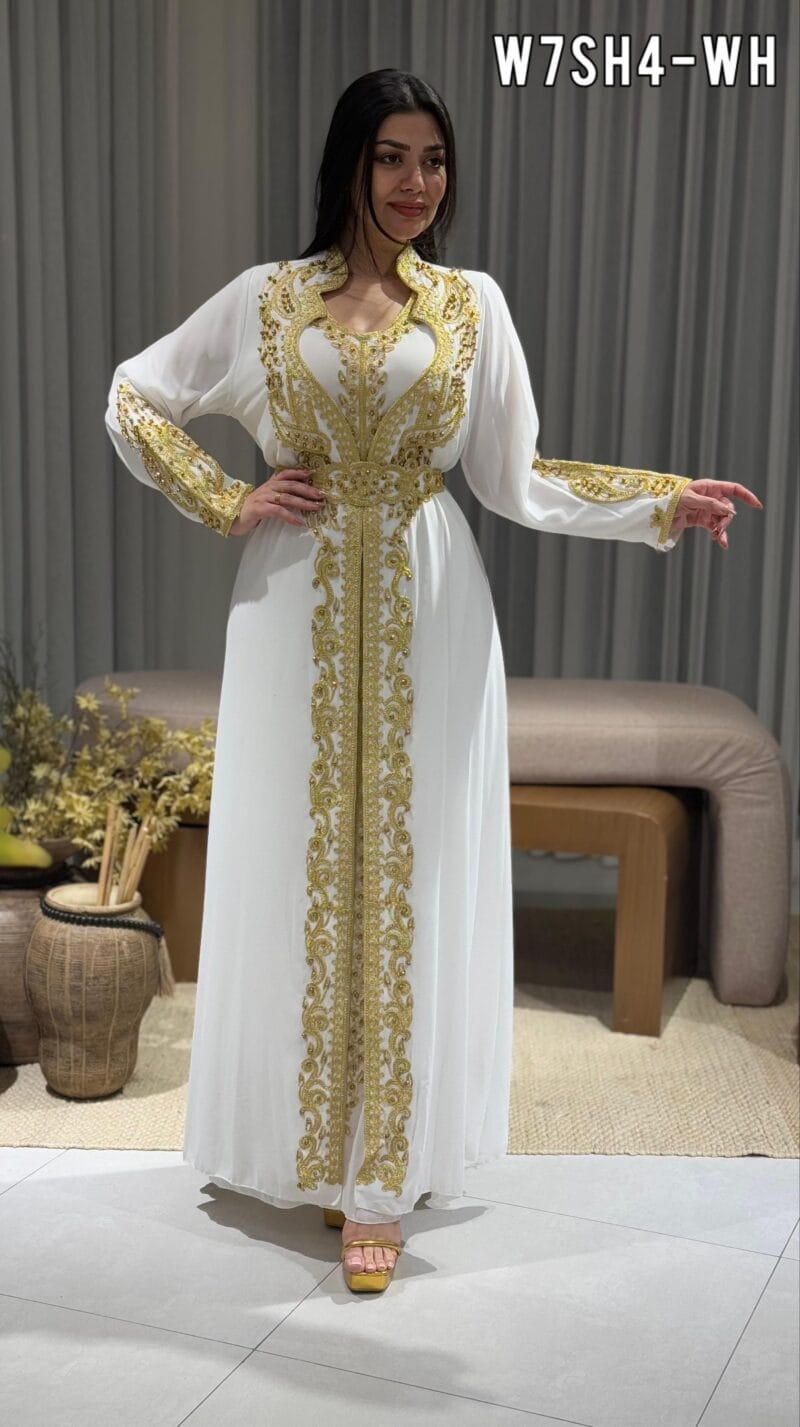 قفطان ملكي تطريز فاخر