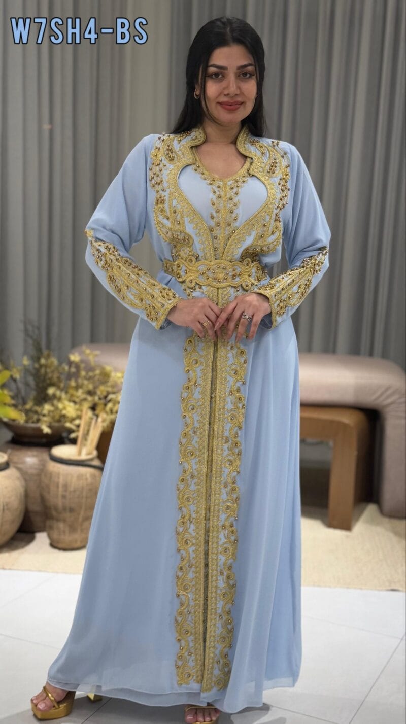 قفطان ملكي تطريز فاخر
