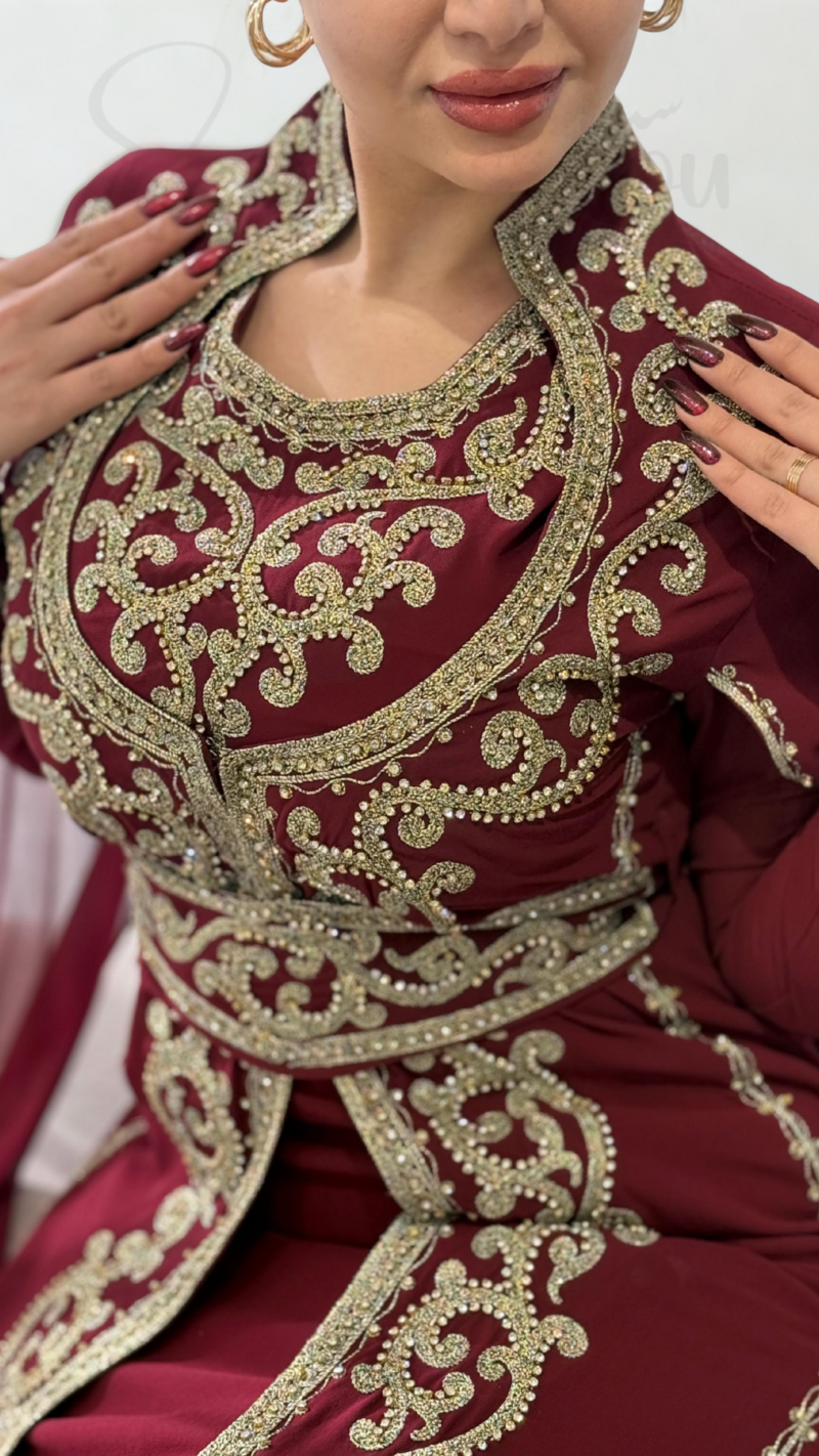 قفطان مغربي ملكي ألماس