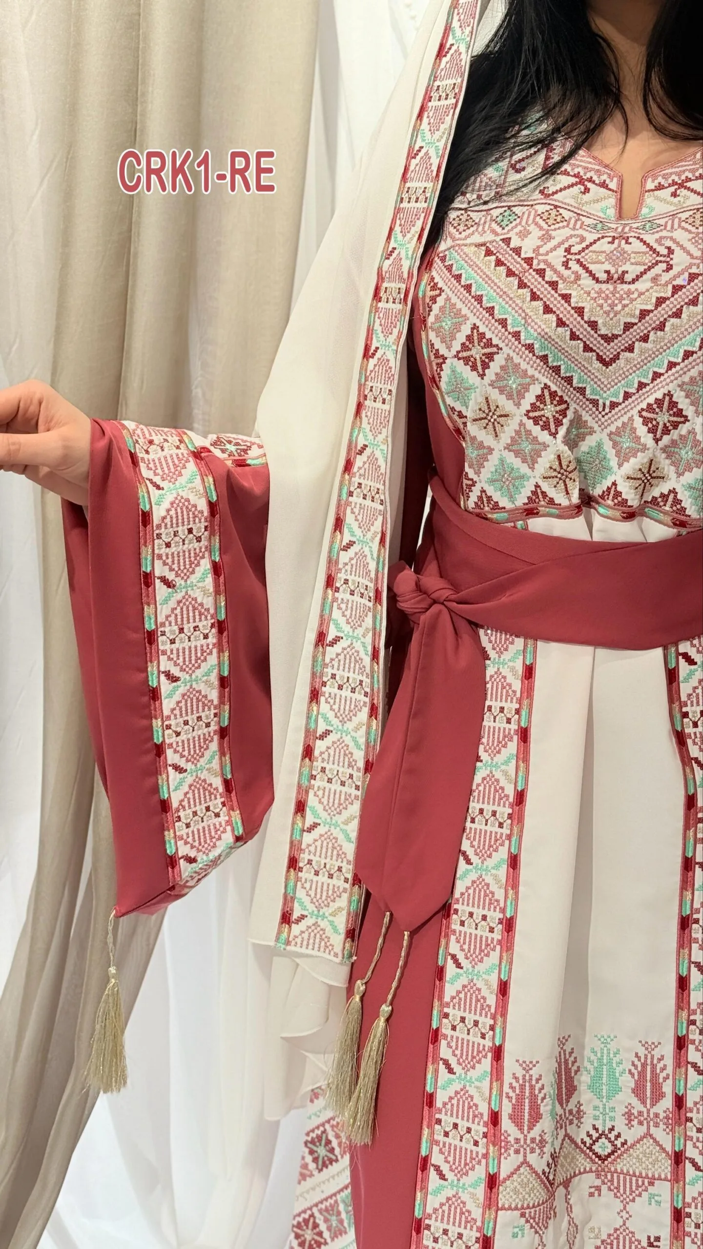 طقم كريب فلاحي فلسطيني