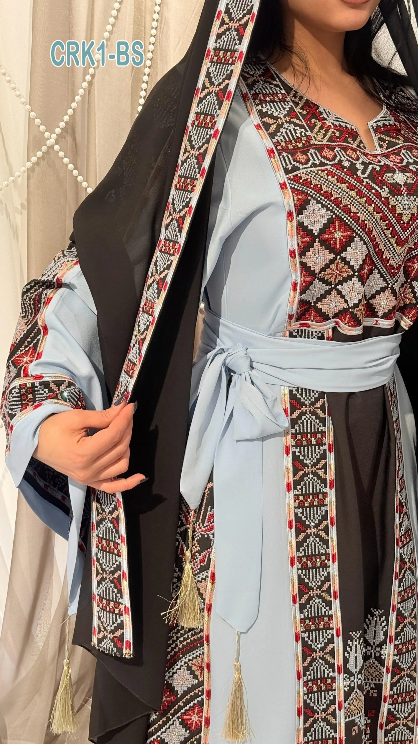 طقم كريب فلاحي فلسطيني