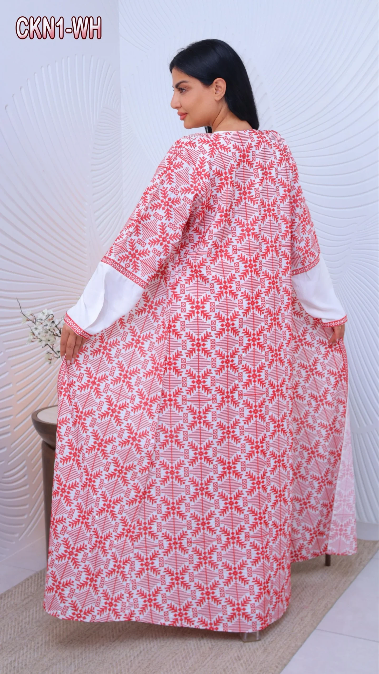 طقم تطريز كريب الماس